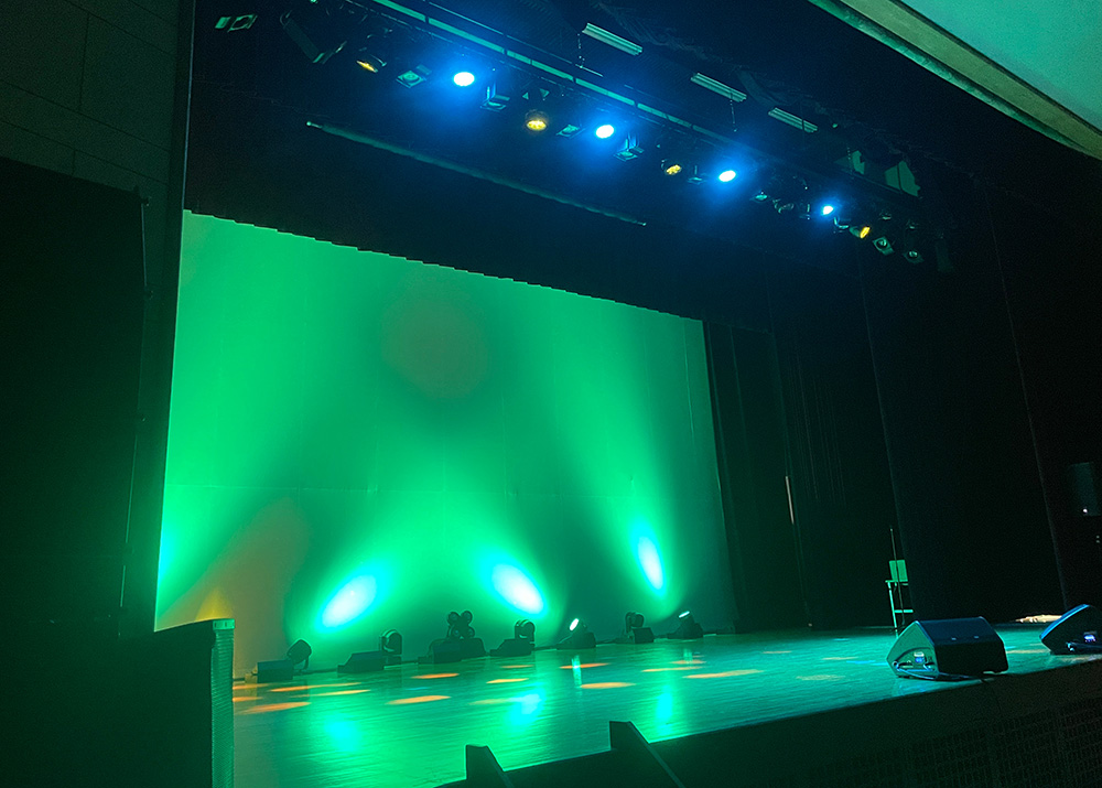 イベント会場の照明演出実績 1