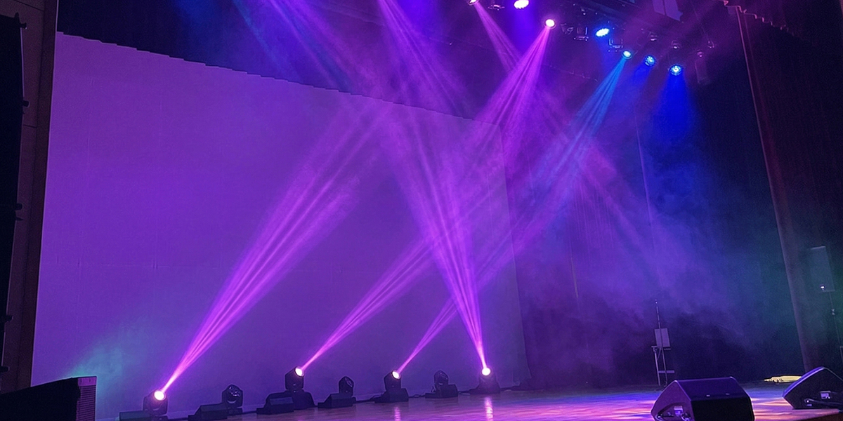 イベント会場を彩る照明演出